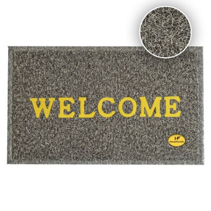 Picture of HouseFurnish PVC Anti Skid Door Mat Carpet (40cm X 60cm) - Beige Brown